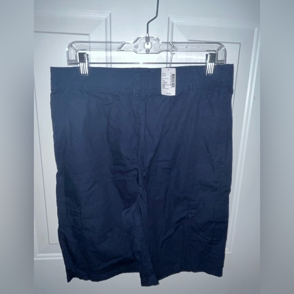 NWT Children’s Place Husky Boy’s Pull-on Cargo Shorts - Sz 18 Husky